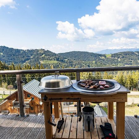 1A Chalet "Wolke" Wandern, Grillen, Wellness Im Traumhaus Wolfsberg Exterior foto