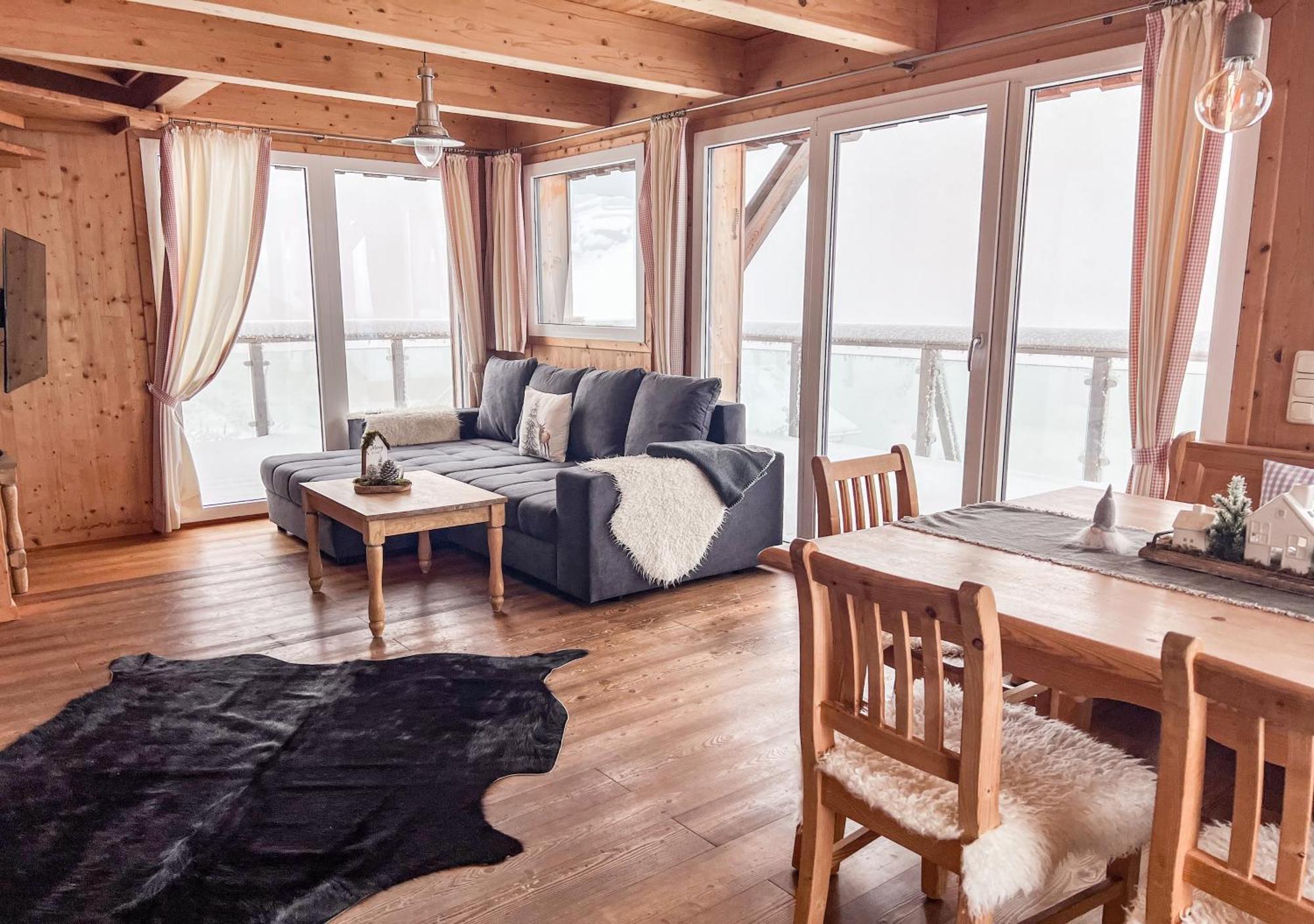 1A Chalet "Wolke" Wandern, Grillen, Wellness Im Traumhaus Wolfsberg Exterior foto