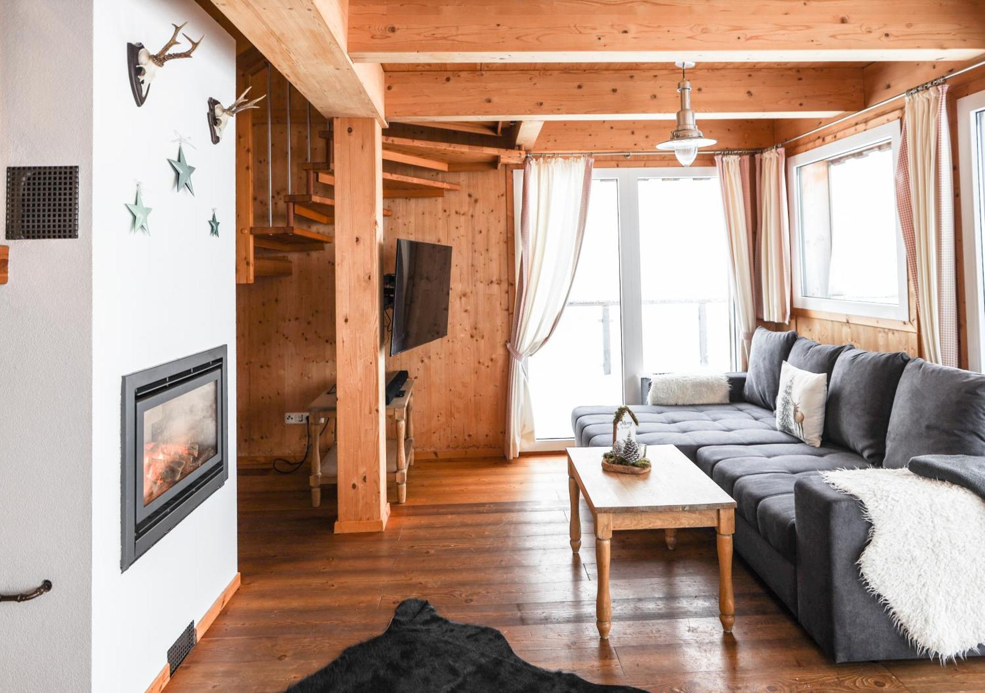 1A Chalet "Wolke" Wandern, Grillen, Wellness Im Traumhaus Wolfsberg Exterior foto