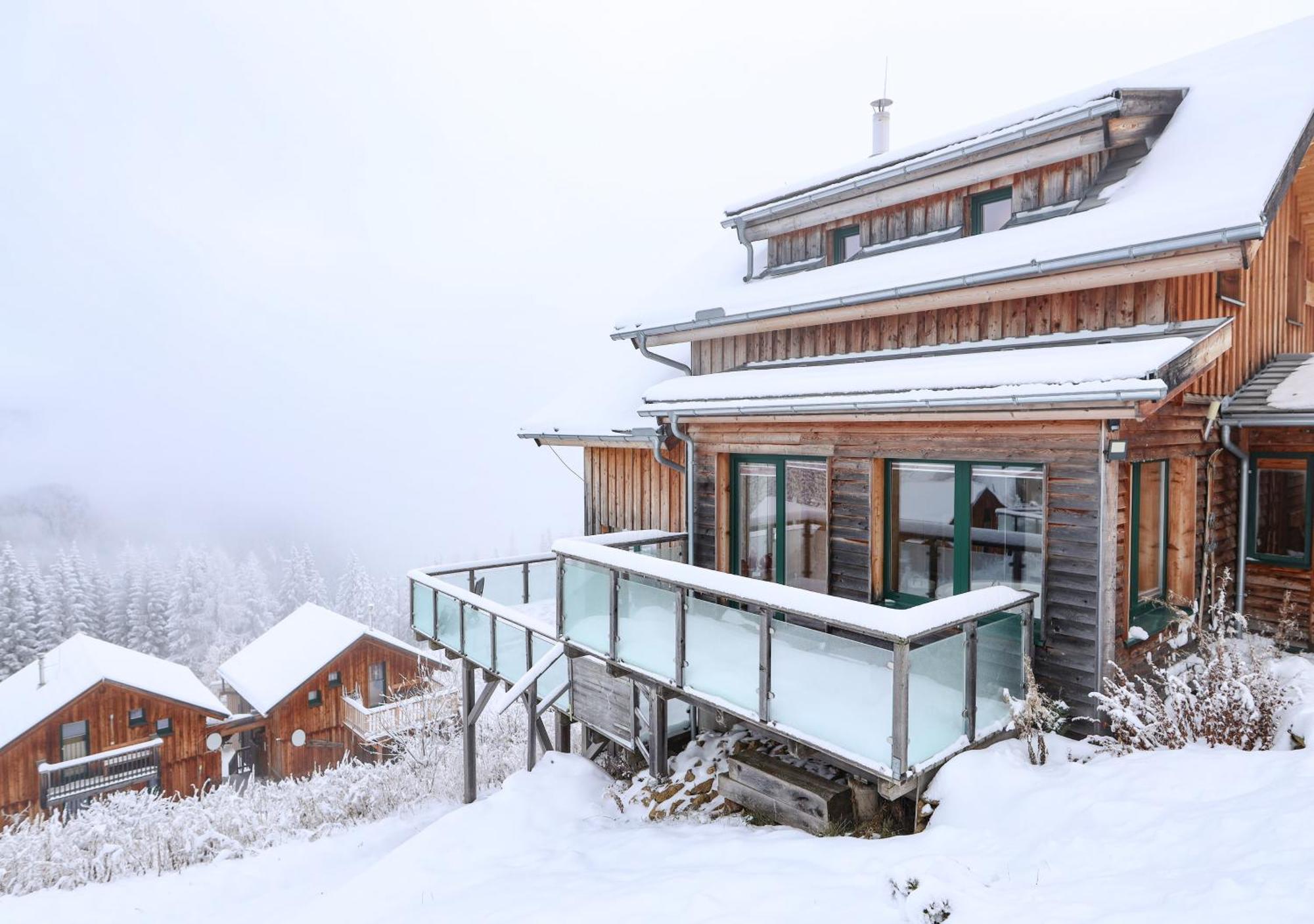 1A Chalet "Wolke" Wandern, Grillen, Wellness Im Traumhaus Wolfsberg Exterior foto